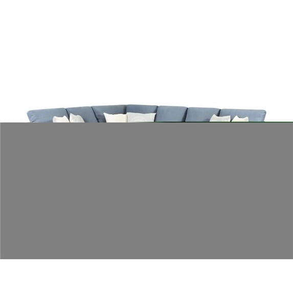 NL727-BLUE-12-WHIS-SEC Nolan Corner Sectional, Blue