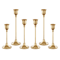 thumbnail image 1 of NLBTW Set of 6 French Gold Candlestick Holders, Taper Candle Holders for Wedding, Party Decor, 1 of 6