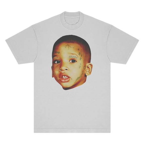 NLE CHOPPA Merch Baby Choppa T-shirt Summer Crewneck Short Sleeve Print Black White Tee