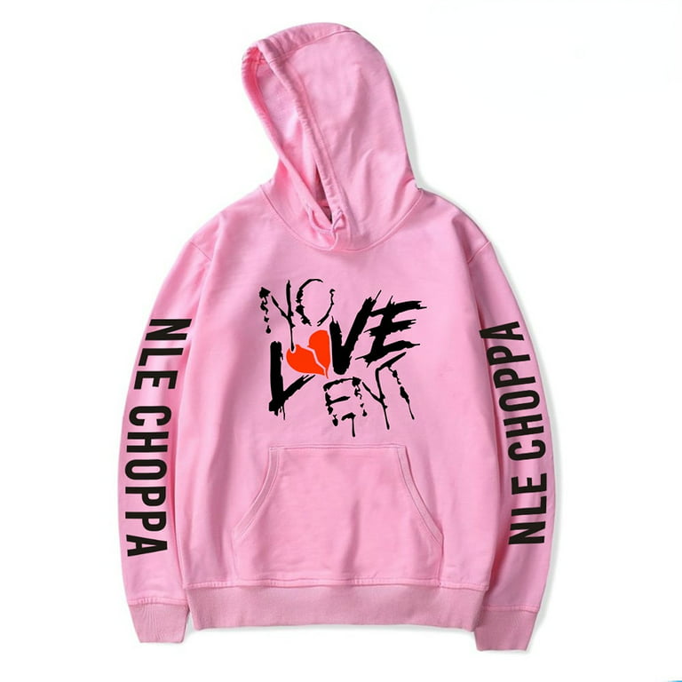NLE Choppa Hoodies Sweatshirt Men Women Hip Hop Punk Vintage