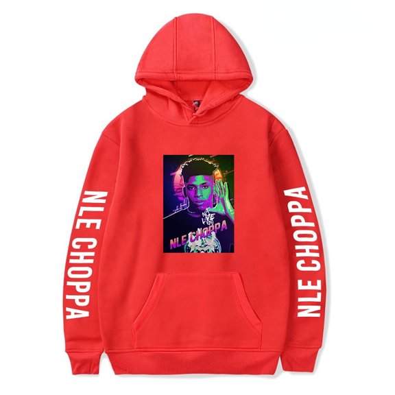 NLE Choppa Hoodies Sweatshirts Men Women Hip Hop Harajuku Streetwear Casual Unisex Clothes Idol High Street