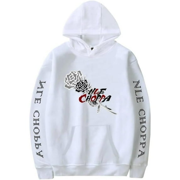 NLE Choppa Merch Rapper Hoodie Harajuku Street Sweatshirt Long Sleeve Men's and Women's Hip Hop Fashion Hoodie