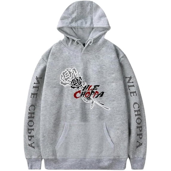 NLE Choppa Merch Rapper Hoodie Harajuku Street Sweatshirt Long Sleeve Men's and Women's Hip Hop Fashion Hoodie