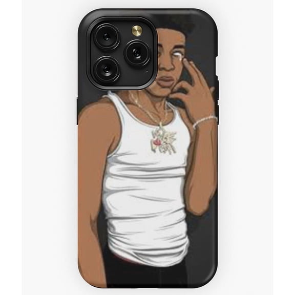 NLE Choppa Tears Rapper Music Fan Graphic Design A3046 Phone Case for iPhone 11 to 17 Pro Max