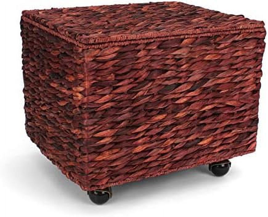 NLIBOOMLife Seagrass Rolling File Home Filing Hanging File Organizer Home