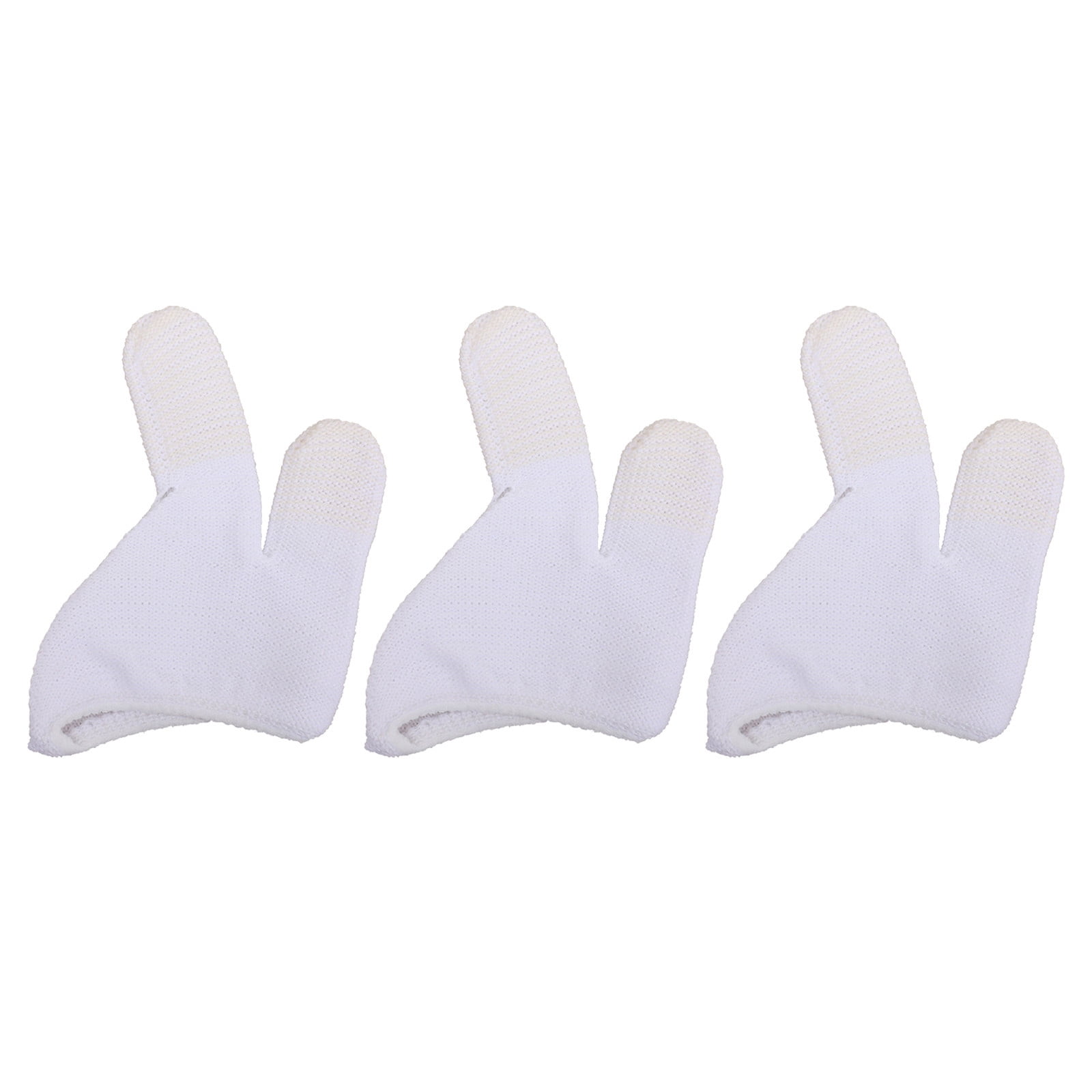 NLLSHGJ Dog Or Cat Finger Toothbrush 2 Fingers Cots Design for Easy