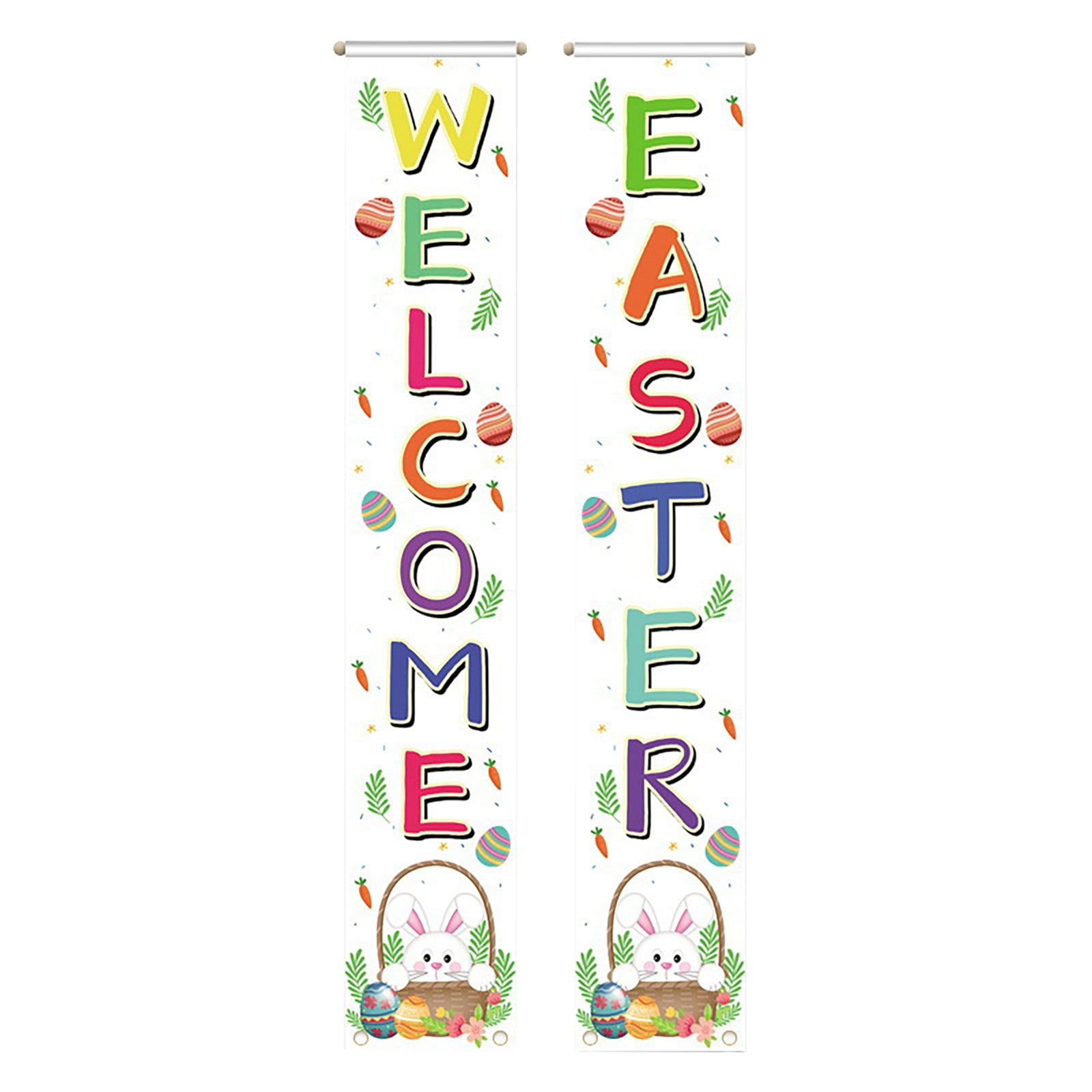 NLLSHGJ Easter New Year Couplets Exquisite Patterns and Words Couplets