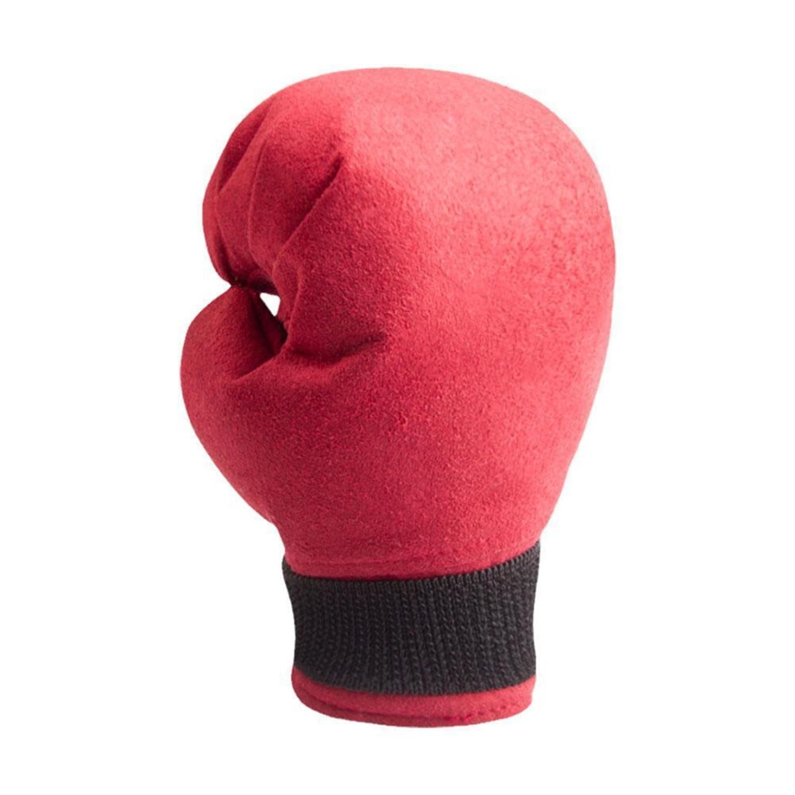 NLLSHGJ Funny Car Gear Cover Boxing Gloves Suede Car Knob Cover Car