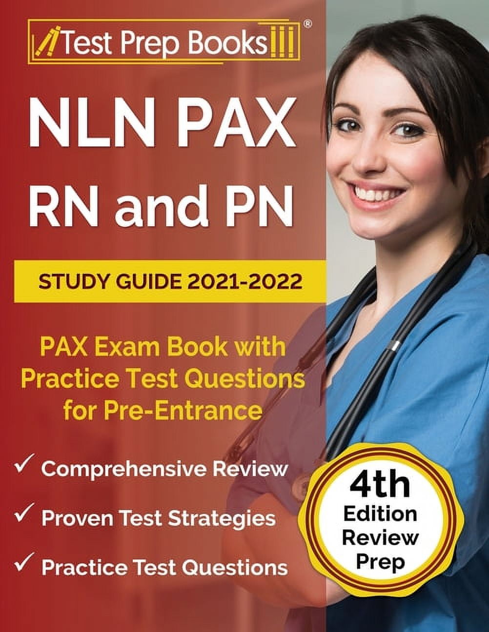 NLN PAX RN and PN Study Guide 20212022 PAX Exam Book with Practice