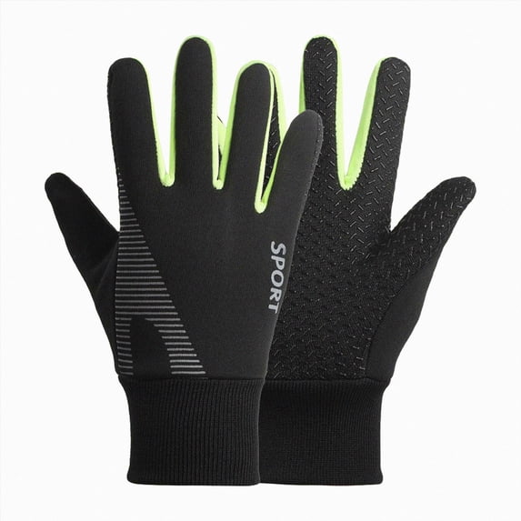 NLOMOCT Kids Sport Glove Boys Girls Kids Fishing Gloves for Child Climbing Riding Biking Outdoor Sports,Green,5-7 Years