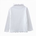thumbnail image 1 of NLOMOCT Long Sleeve Shirts for Teen Girls Toddler Girl Long Sleeve Shirts Collar Cotton Blouse Tops,White,7-8 Years, 1 of 6