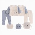 thumbnail image 1 of NLOMOCT Newborn Going Home Outfit Boy Newborn Baby Clothes Boy, Baby Outfits Gift for Baby Boys Girls Toddler Unisex,Light Blue,0-3 Months, 1 of 4
