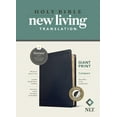 thumbnail image 1 of NLT Compact Giant Print Bible, Filament-Enabled Edition (LeatherLike, Navy Blue Cross, Indexed, Red Letter) (Hardcover), 1 of 4