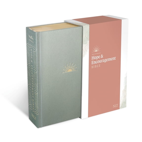 NLT Dayspring Hope & Encouragement Bible (Hardcover Deluxe, Seafoam Green), (Hardcover)