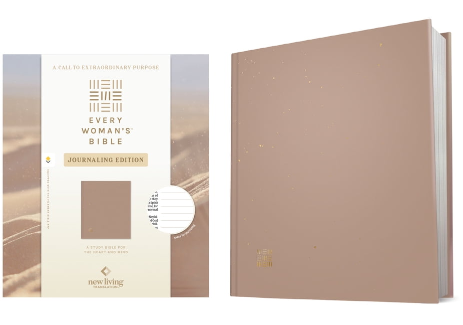 NLT Every Woman's Bible, Journaling Edition, Filament Enabled (Hardcover, Sand, Red Letter), (Hardcover)