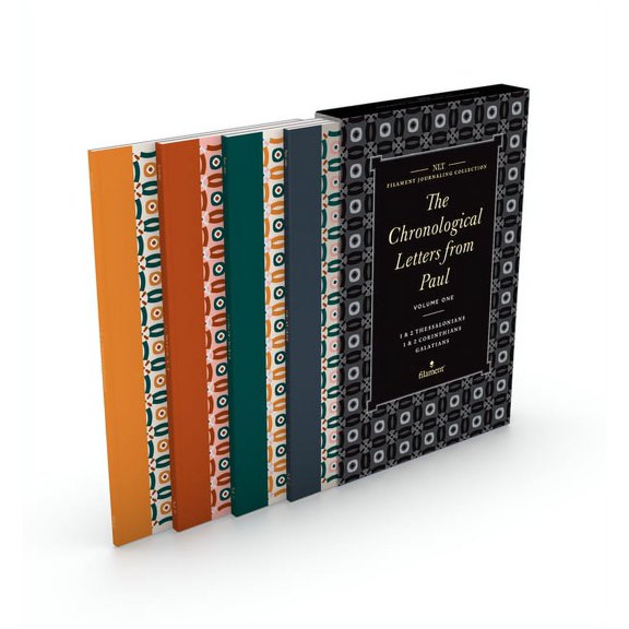 NLT Filament Journaling Collection: The Chronological Letters from Paul, Volume One Set; 1 & 2 Thessalonians, 1 &amp, (Hardcover)