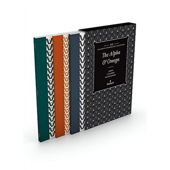 Pre-Owned NLT Filament Journaling Collection: The Alpha and Omega Set; John, 1--3 John, and Revelation (Boxed Set): The Alpha and Omega Set: John / 1-3 John / Revelation (Nlt Filament Bible Paperback