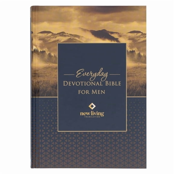 Devotional Bible NLT for Men (Hardcover, Clouds), (Hardcover)