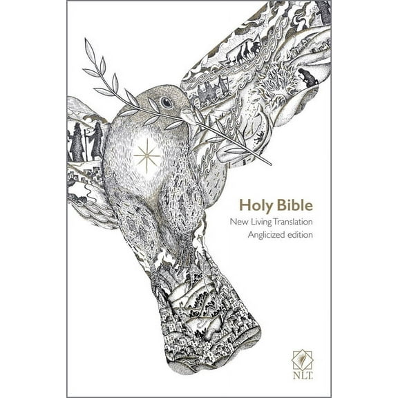 NLT Holy Bible: New Living Translation Popular Flexibound Dove Edition, British Text Version, (Paperback)
