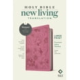 thumbnail image 1 of NLT Large Print Premium Value Thinline Bible, Filament Enabled (Leatherlike, Garden Pink), (Hardcover), 1 of 2