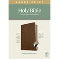 thumbnail image 1 of NLT Large Print Thinline Reference Bible/Filament Enabled Edition-Rustic Brown LeatherLike Indexed, 1 of 1