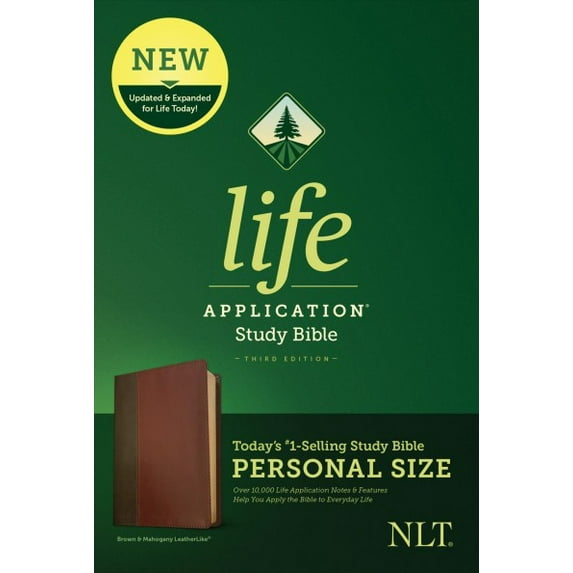 Pre-Owned NLT Life Application Study Bible, Third Edition, Brown Paperback