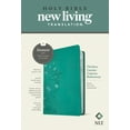 thumbnail image 1 of NLT Thinline Center-Column Reference Bible  Filament-Enabled-Peony Rich Teal LeatherLike, 1 of 1