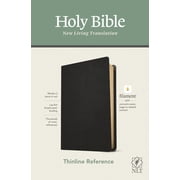 NLT Thinline Reference Bible/Filament Enabled Edition-Black Genuine Leather