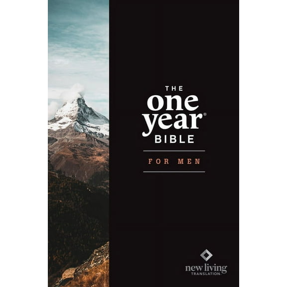 NLT the One Year Bible for Men (Softcover), (Paperback)