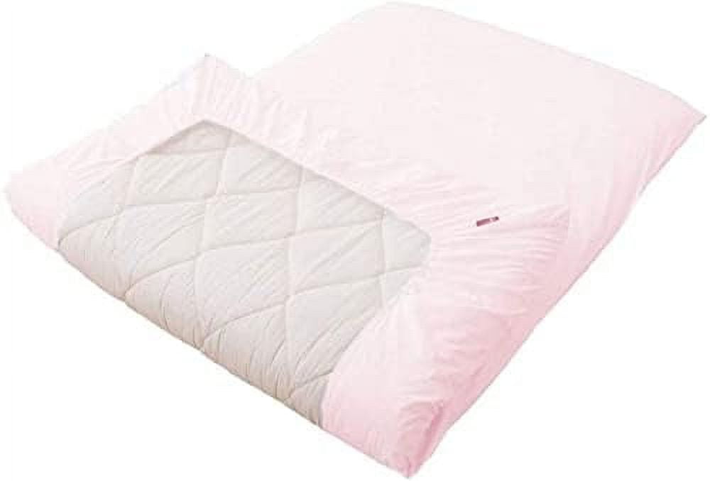 NLTBONNIE 100 Cotton Cover (Elastic Fitted Sheet) for Japanese Futon Mattress EMColor Queen
