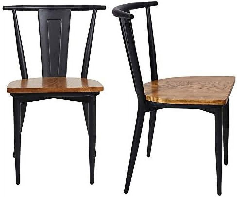 NLTBONNIE Heavy Duty Dining Chairs Wood Metal Kitchen Chair Mid Century NLTBONNIE Heavy Duty Dining Chairs Wood Metal Kitchen Chair Mid Century Modern Industrial No Assembled Living Room Bistro Dark Grey Frame Soild Woode 45708c6e Bc37 4cfa A5ea Bf4bb007163c.a88904f7004c7a0581912b182e7b7918