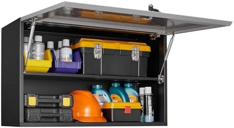 NLTBONNIE Metal Garage Small WallMounted Locking