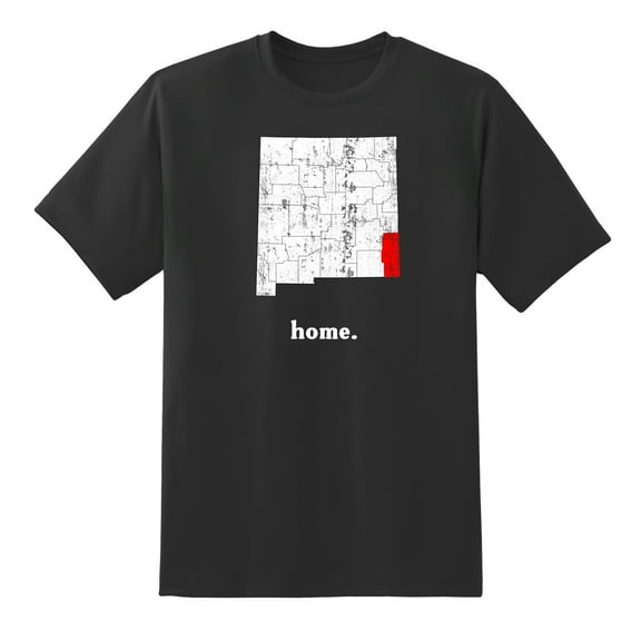 NM Map New Mexico Home State Love New Mexico Home Design Mens Graphic T Shirts for Men Women Black,XL