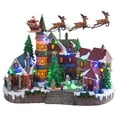 thumbnail image 1 of NM-X11647FA Animated Santa Village Scene, 1 of 1