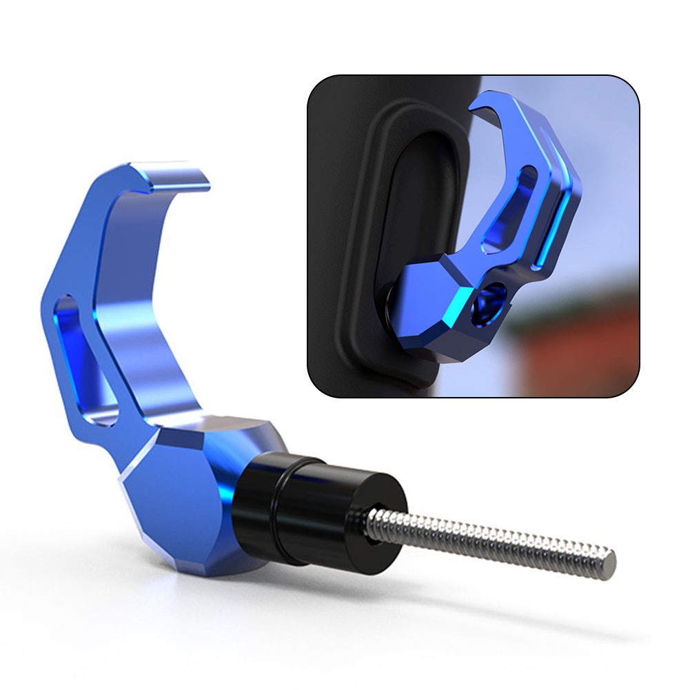 NMAX155 CNC Electric Motorcycle Luggage Helmet Hook Universal Hook Gold/Blue/Red