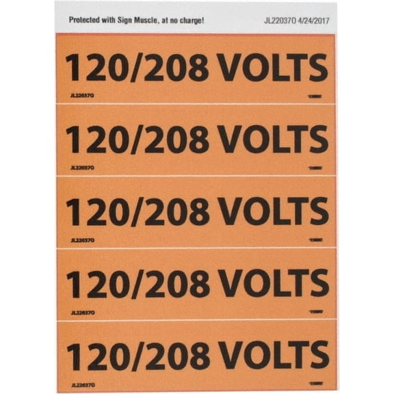 25 Qty 1 Pack Electrical Markers Label