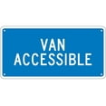 thumbnail image 1 of NMC Signs Tma1G, Van Accessible Sign, 6 X 12, Aluminum .040, 1 of 1