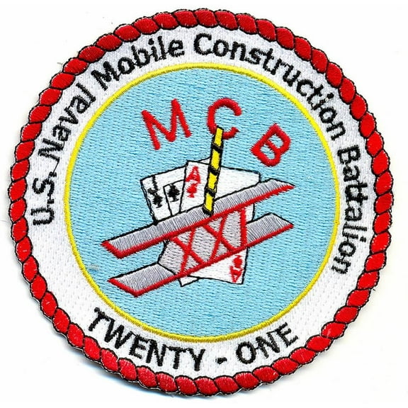 NMCB-21 SEABEE PATCH