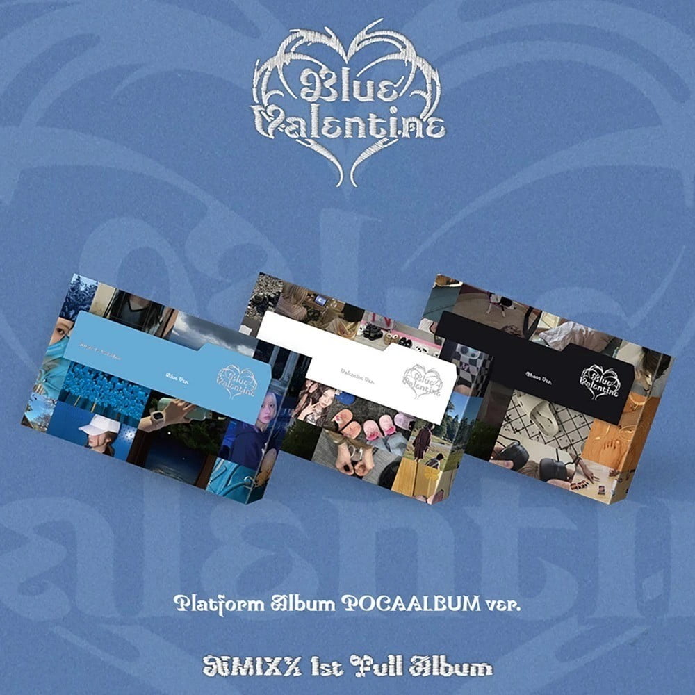 NMIXX - [BLUE VALENTINE] 1st Full Album LP BLUE VALENTAINE Version