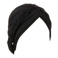 thumbnail image 1 of NMMUED Chemo Cap, Soft Hat for Hair Loss, Headwear for Chemo Patients, Turban Beanie for Cancer, Head Cover Black One Size, 1 of 4
