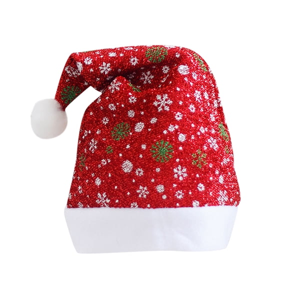 NMMUED Christmas Hat Christmas Beanie Holiday Hats Christmas Accessories Party Hats for Adults Red One Size