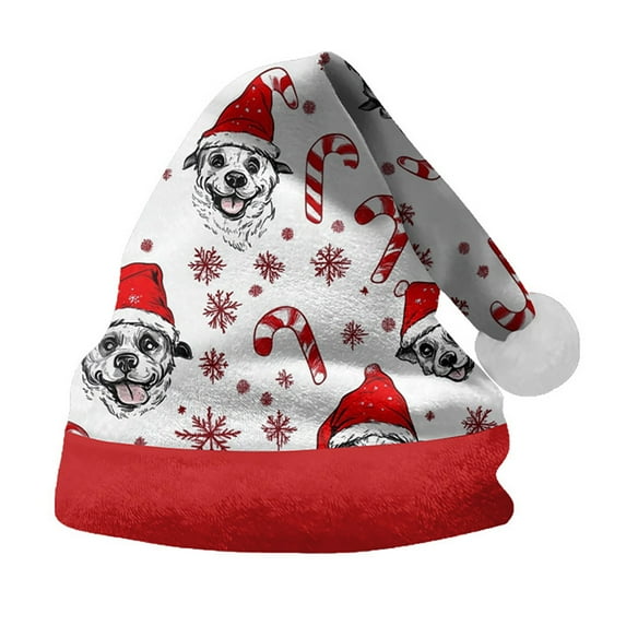 NMMUED Christmas Hats Christmas Beanie Holiday Hats Christmas Accessories Party Hats for Adults White S