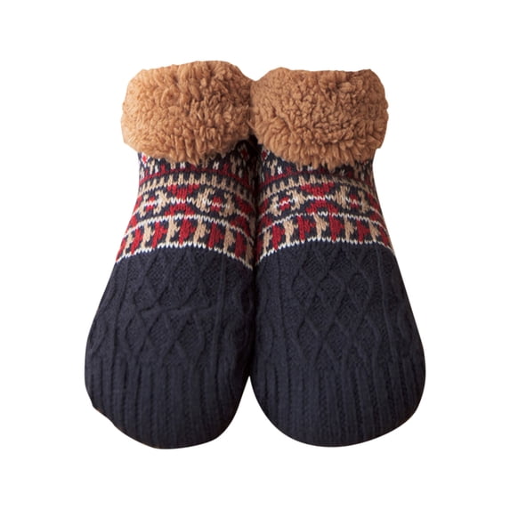NMMUED Christmas Slipper Socks Christmas Socks Soft Socks Christmas Gripper Socks Womens Crew Socks Womens Christmas Socks Sleep Socks Navy A