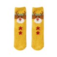 thumbnail image 1 of NMMUED Christmas Socks for Women Christmas Fuzzy Socks for Women Fluffy Christmas Socks Fuzzy Socks Gifts for Christmas Xmas Gifts for Women Holiday Socks Yellow One Size, 1 of 3