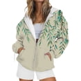 thumbnail image 1 of NMMUED Hoodies Y2k, Full Zip Hoodies for Women, Zip Up Sweatshirt Women, Workout Clothes for Women, Zip Up Hoodie Women, Green S, 1 of 6