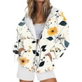 thumbnail image 1 of NMMUED Hoodies for Women, Sweatshirt for Women, Baggy Hoodie, Cute Hoodies, Womens Fall Tops, Beige XXL, 1 of 6