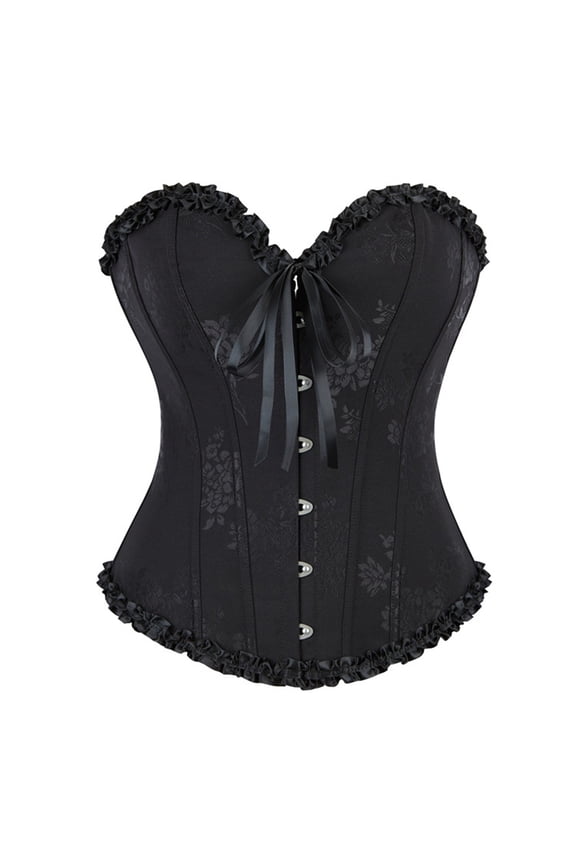 Medieval Corset Medieval Costume Women Halloween Gifts for Women Off Shoulder Corset Top Gothic Clothes for Women Womens Halloween Apparel Halloween Costumes for Women Black XXL