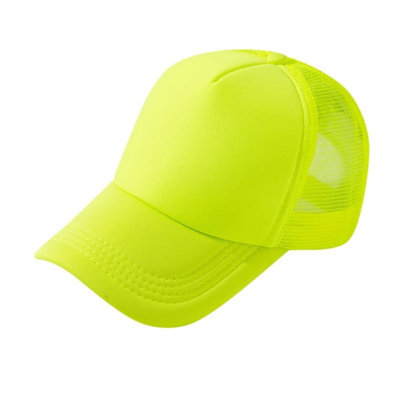 NMMUED Mesh Baseball Cap for Running Workouts and Outdoor Hiking Hat Mesh Back Cap Mesh Trucker Hat Mesh Hat for Men Women Plain Cap Adjustable Size Khaki One Size