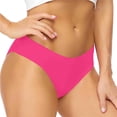 thumbnail image 1 of NMMUED Mid Waisted Bikini Bottoms for Women - Full Coverage Bathing Suit Swimsuit Basic Swim Briefs Hot Pink M, 1 of 7