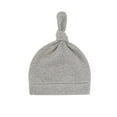 thumbnail image 1 of NMMUED Newborn Baby Hat Infant Baby Boys Beanie Top Knot Stretchy Hats for Infant Baby Gray One Size, 1 of 2